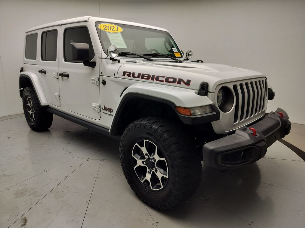 Used 2021 Jeep Wrangler Unlimited Rubicon AWD/4WD image 2
