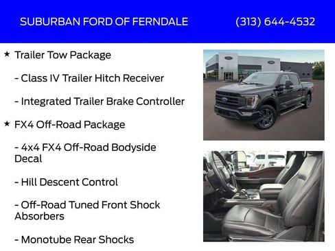 Used 2023 Ford F150 Lariat w/ Equipment Group 502A High image 13