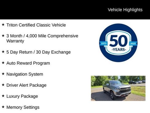 Used 2021 Chevrolet Tahoe Z71 w/ Z71 Off-Road Package AWD/4WD image 6