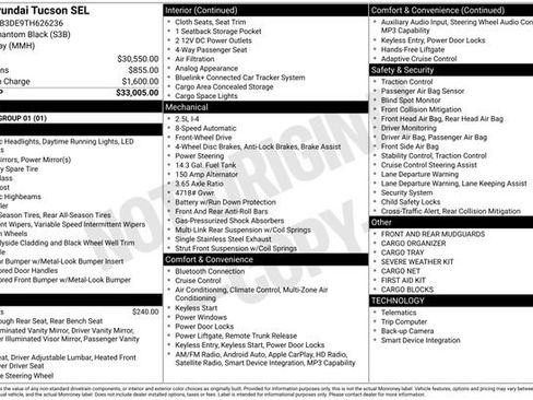 New 2026 Hyundai Tucson SEL image 18