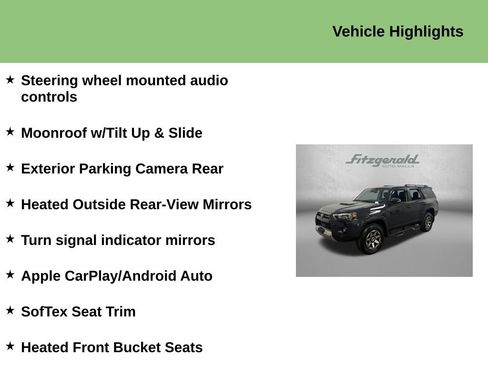 Used 2024 Toyota 4Runner TRD Off-Road Premium w/ Off Road Premium Plus Package AWD/4WD image 10