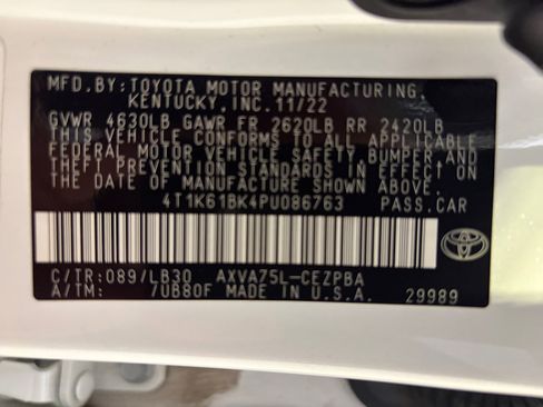 Used 2023 Toyota Camry XSE w/ Cold Weather Package AWD/4WD image 34