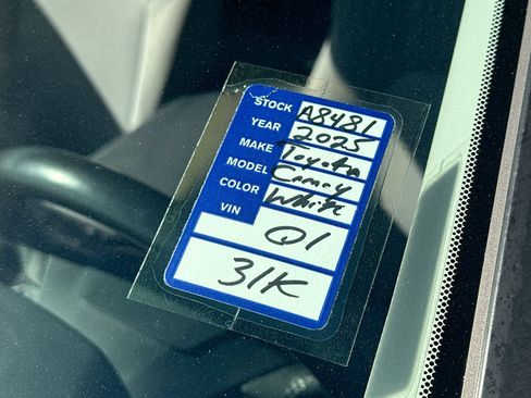 Used 2025 Toyota Camry LE w/ Convenience Package FWD image 24