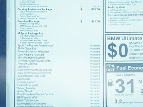 New 2026 BMW 330i Sedan w/ M Sport Package image 9