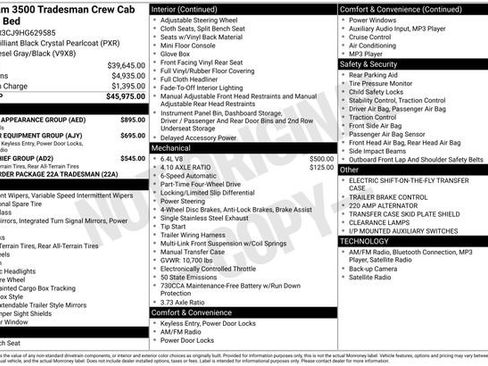 Used 2017 RAM 3500 Tradesman w/ Chrome Appearance Group image 6