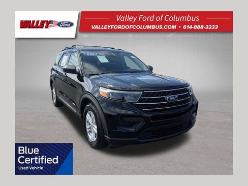 Certified 2021 Ford Explorer XLT RWD image 1
