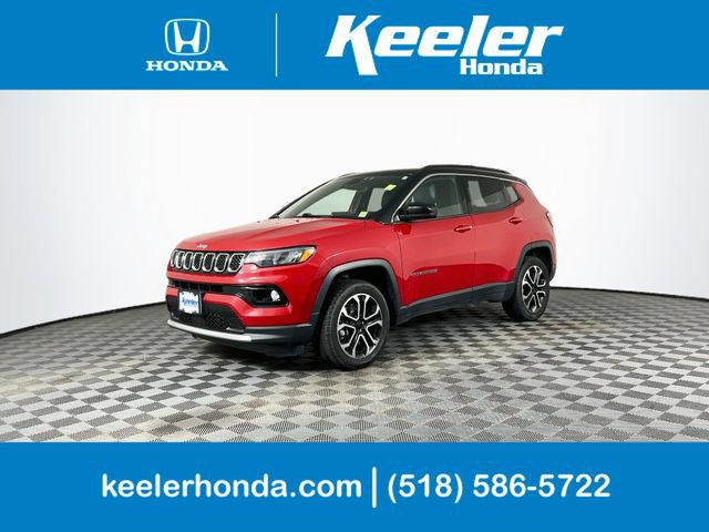 Used 2023 Jeep Compass Limited w/ Sun and Sound Group AWD/4WD image 1