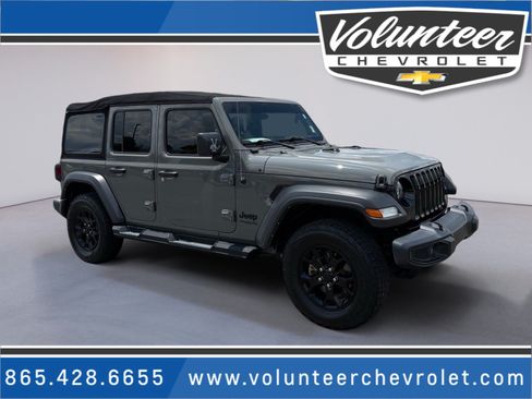 Used 2021 Jeep Wrangler Unlimited Sport AWD/4WD image 1