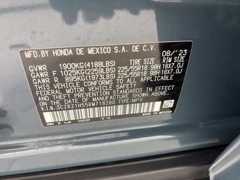 Used 2024 Honda HR-V Sport image 10