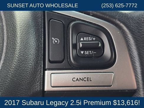 Used 2017 Subaru Legacy 2.5i Premium w/ Moonroof Package AWD/4WD image 30