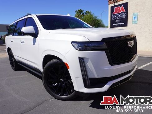 Used 2021 Cadillac Escalade Sport Platinum w/ LPO, ONYX Package image 82