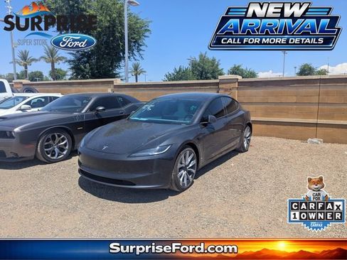 Used 2025 Tesla Model 3 Long Range AWD/4WD image 1