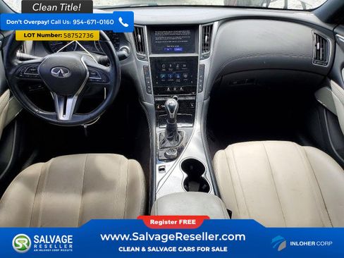 Used 2017 INFINITI Q60 3.0t w/ Premium Plus Package 3.0T RWD image 11