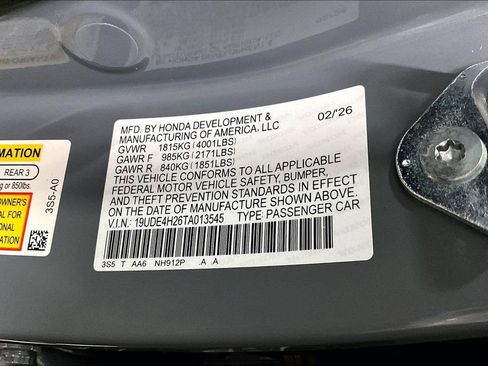 New 2026 Acura Integra FWD image 43