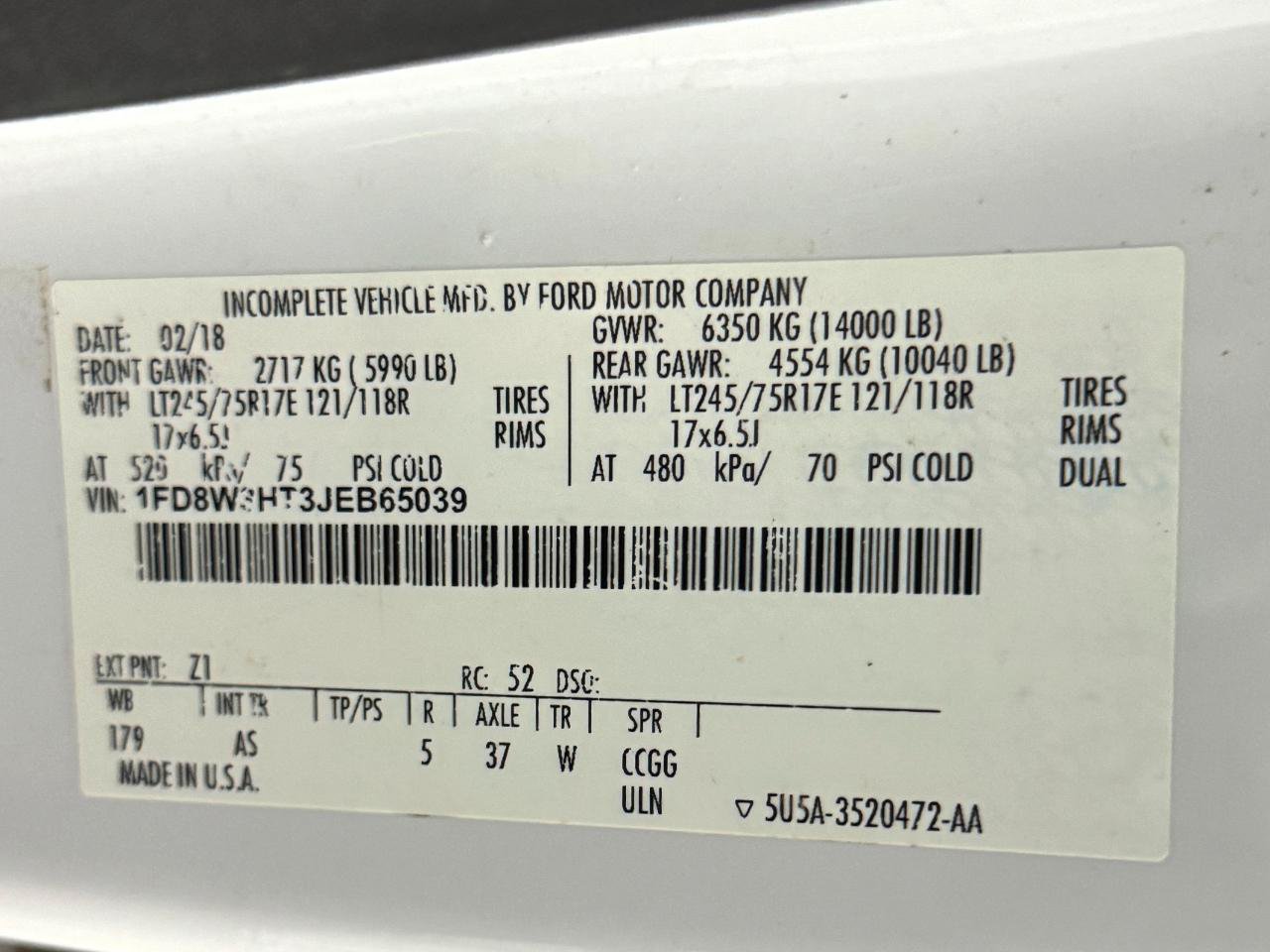 Used 2018 Ford F350 XL w/ Power Equipment Group AWD/4WD image 57