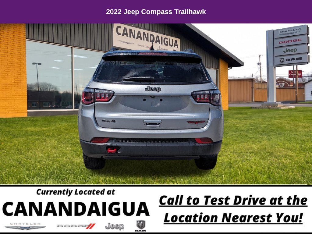 Used 2022 Jeep Compass Trailhawk w/ Trailhawk Convenience Group AWD/4WD image 7