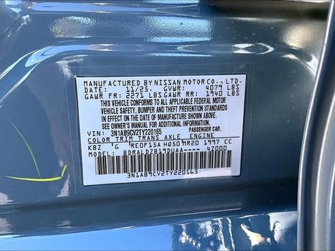 New 2026 Nissan Sentra SV image 13