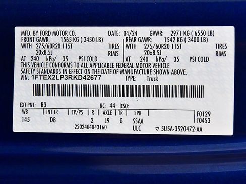 Used 2024 Ford F150 STX AWD/4WD image 15