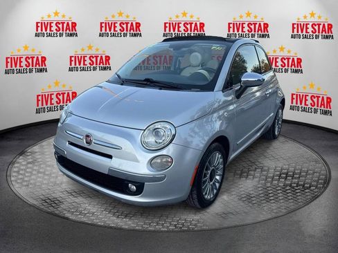 Used 2012 FIAT 500 Lounge w/ Luxury Leather Pkg image 3