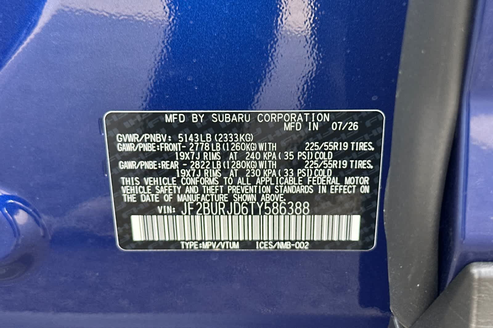 New 2026 Subaru Outback Touring XT AWD/4WD image 27