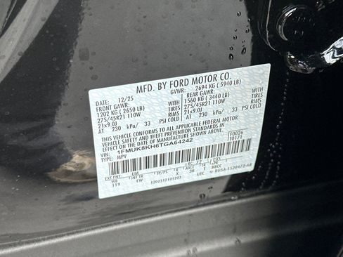 New 2026 Ford Explorer ST-Line w/ ST-Line Street Pack image 37