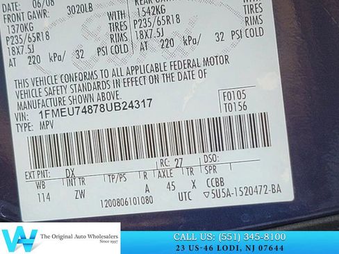 Used 2008 Ford Explorer Eddie Bauer image 23