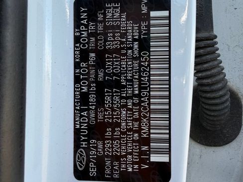 Used 2020 Hyundai Kona SEL AWD/4WD image 17