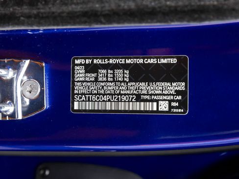 Used 2023 Rolls-Royce Phantom Sedan w/ The Phantom Package RWD image 14