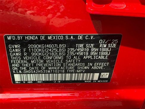 New 2025 Acura ADX A-Spec image 18