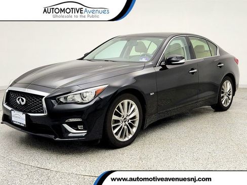 Used 2019 INFINITI Q50 Luxe w/ Essential Package (3.0T Luxe) AWD/4WD image 1
