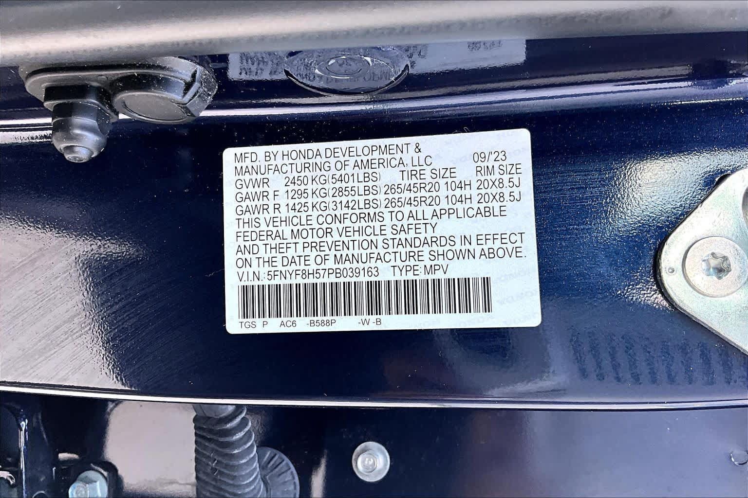 Used 2023 Honda Passport EX-L image 32