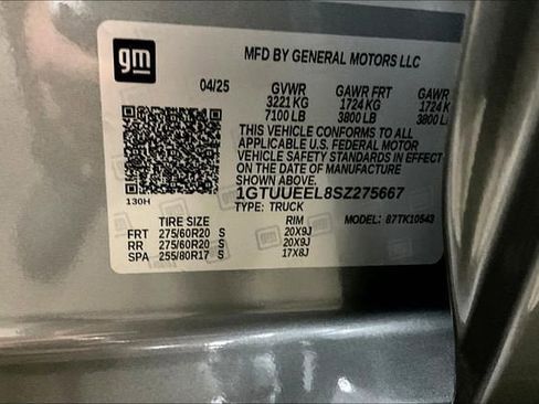 New 2025 GMC Sierra 1500 AT4 w/ AT4 Premium Package image 15