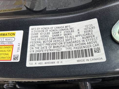 Used 2024 Honda Civic Touring image 32