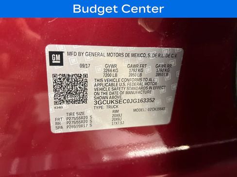 Used 2018 Chevrolet Silverado 1500 LTZ w/ Texas Edition AWD/4WD image 27