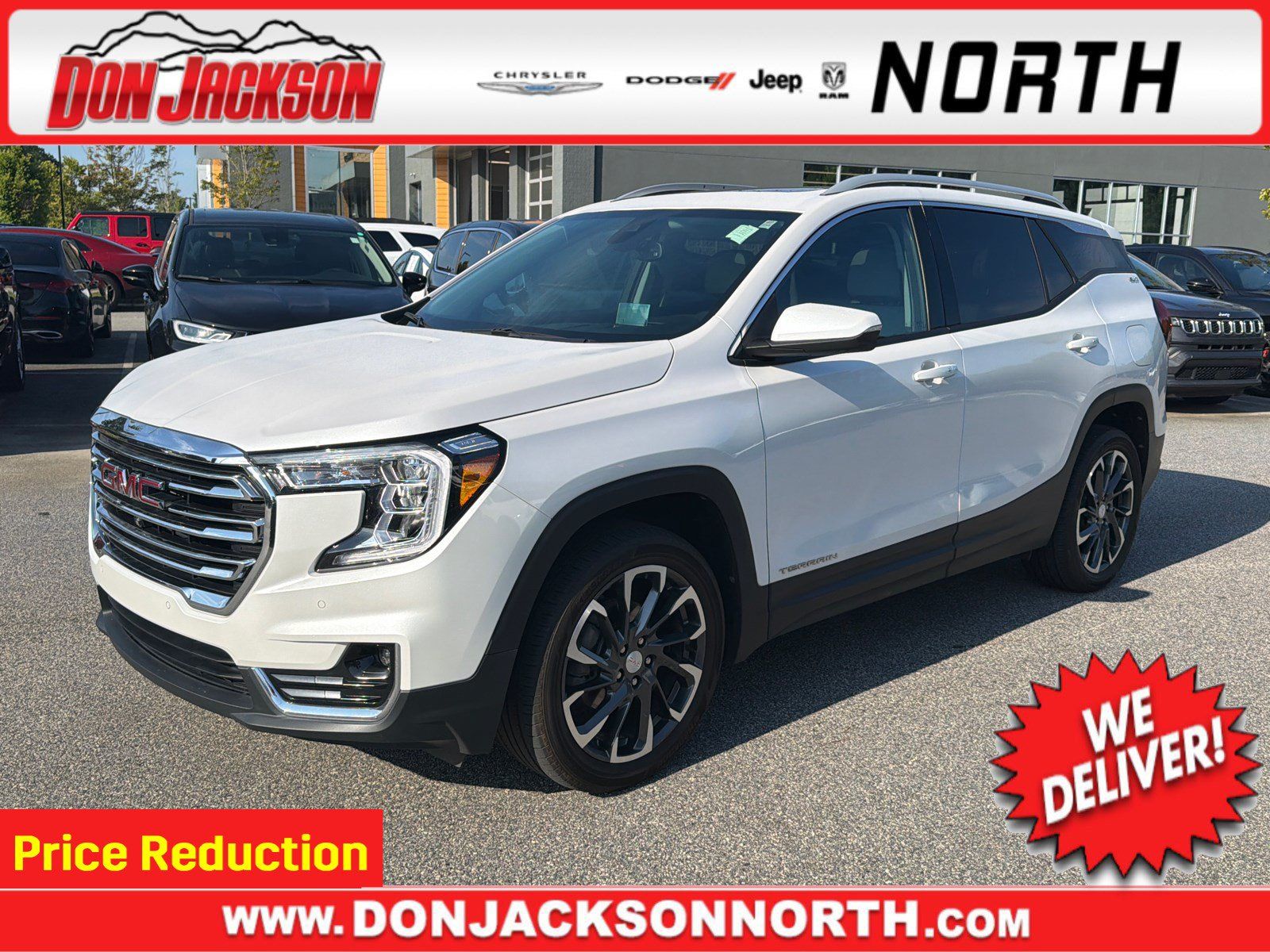 Used 2022 GMC Terrain SLT w/ Infotainment Package II AWD/4WD image 1