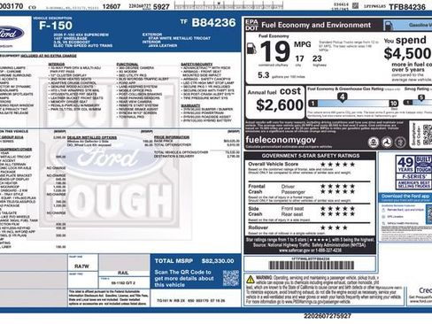 New 2026 Ford F150 King Ranch w/ Equipment Group 601A High AWD/4WD image 23