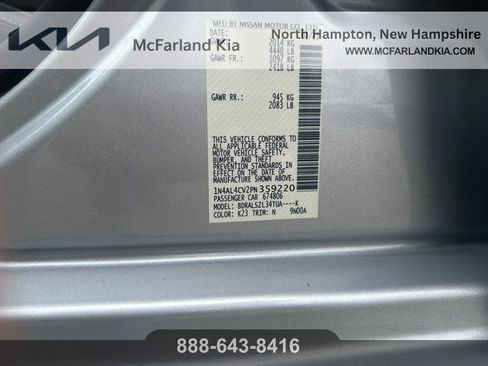 Used 2023 Nissan Altima 2.0 SR FWD image 25