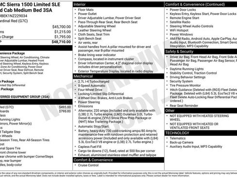 Used 2022 GMC Sierra 1500 SLE AWD/4WD image 4