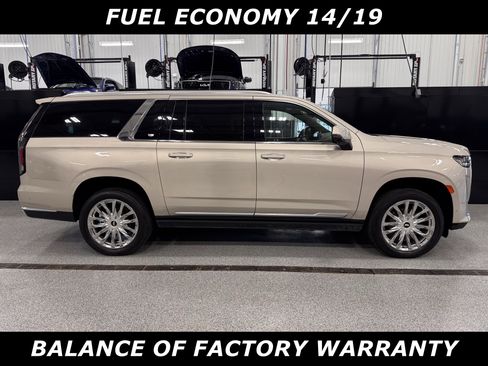 Used 2021 Cadillac Escalade ESV Premium Luxury w/ Driver Assist Tech Package image 2