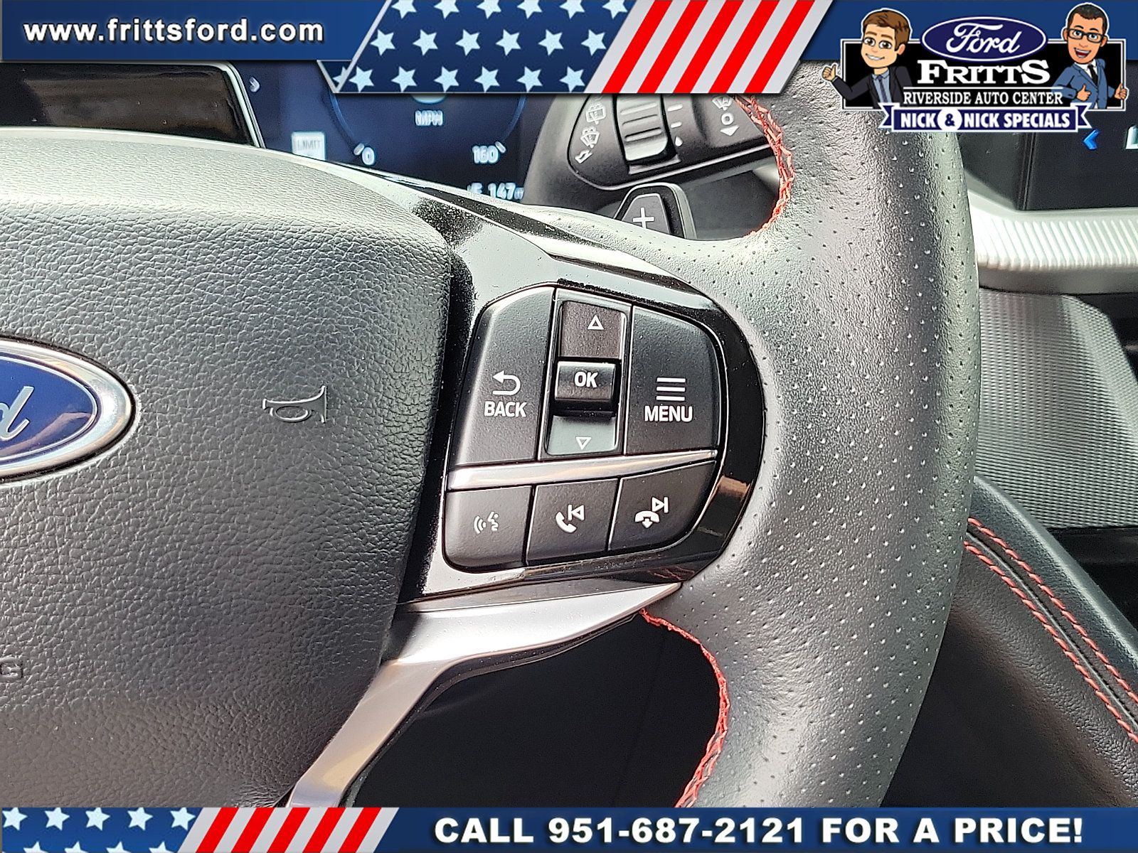 Certified 2025 Ford Explorer ST w/ Sun And Sound Package AWD/4WD image 7