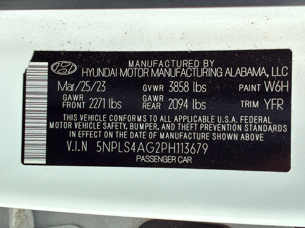 Used 2023 Hyundai Elantra SEL w/ Convenience Package FWD image 26