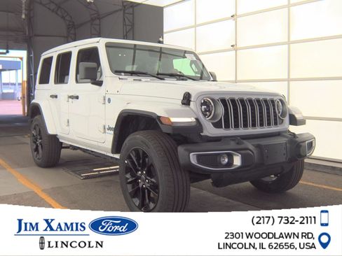Used 2025 Jeep Wrangler Unlimited Sahara w/ Safety Group AWD/4WD image 1