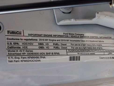 Used 2019 Ford F450 XL w/ XL Value Package RWD image 45