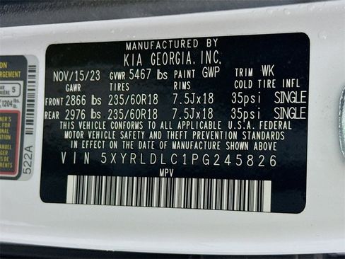 Used 2023 Kia Sorento S w/ Panoramic Sunroof Package image 39