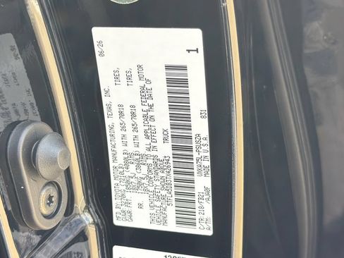 New 2026 Toyota Tundra SR5 AWD/4WD image 32