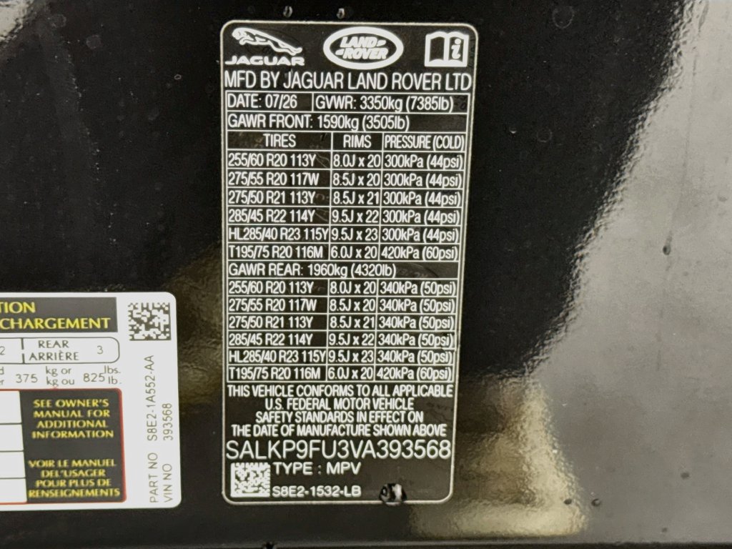 New 2027 Land Rover Range Rover SE AWD/4WD image 34