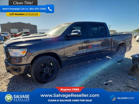 Used 2019 RAM 1500 Big Horn AWD/4WD image 1