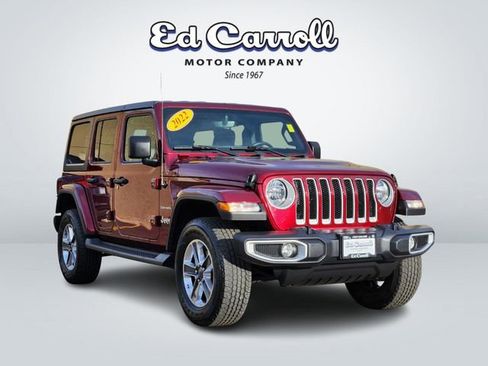 Used 2022 Jeep Wrangler Unlimited Sahara w/ Cold Weather Group image 3