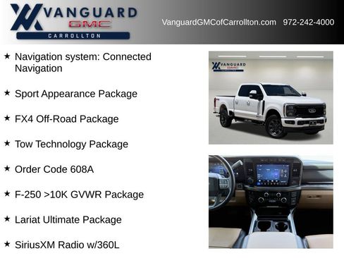 Used 2023 Ford F250 Lariat w/ Lariat Ultimate Package AWD/4WD image 6