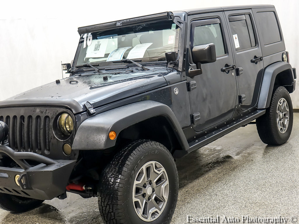 Used 2016 Jeep Wrangler Unlimited Rubicon w/ Connectivity Group AWD/4WD image 4